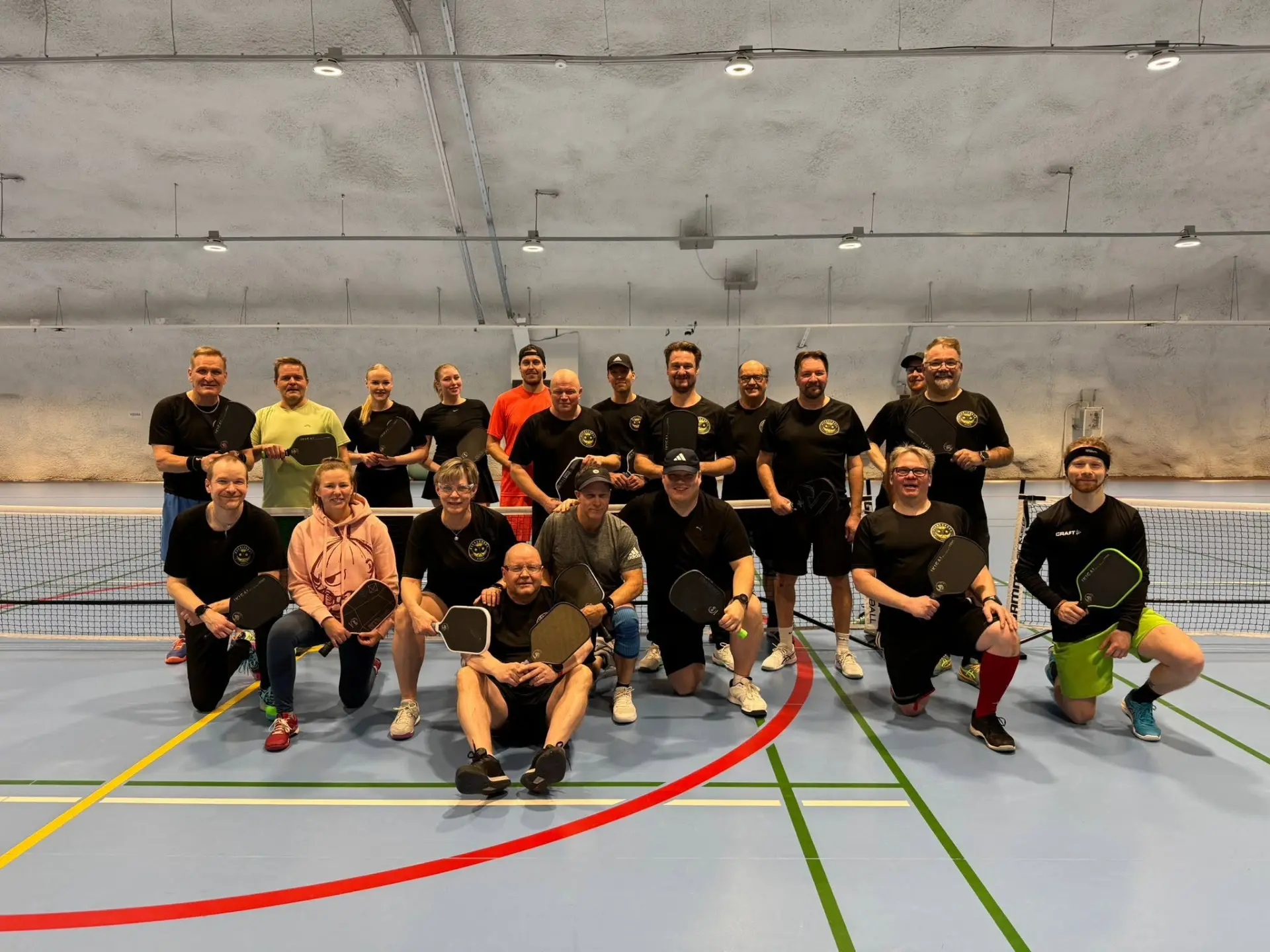 Pickleball-kausi 2026 avattu sisäisellä turnauksella